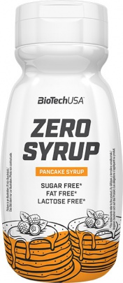 BiotechUSA Zero Syrup 320 ml - pancake (javorový sirup)