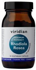 Viridian Rhodiola Rosea Maximum Potency 90 kapsúl
