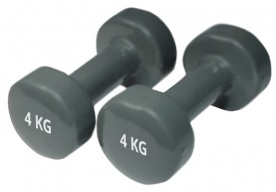 Yate činky neoprenové - modrá 2x3 kg