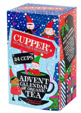 Bio Cupper Čaj Adventní kalendár 24ks 48g