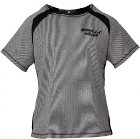 Gorilla Wear Augustine Old School Work Out Top Grey - S/M