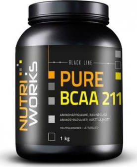 NUTRIWORKS PURE BCAA 2:1:1 1000 g - natural