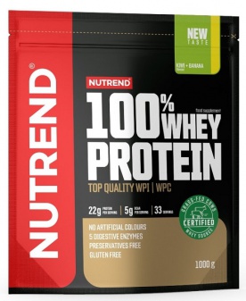 Nutrend 100% Whey Protein 1000 g - čokoládové brownies