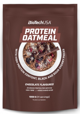 BiotechUSA Protein Oatmeal 1000 g - banán/jablko