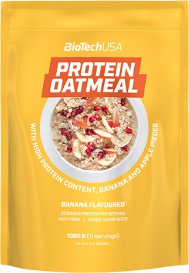 BiotechUSA Protein Oatmeal 1000 g - banán/jablko