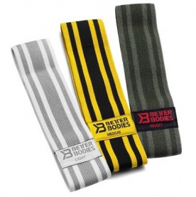 Better Bodies Glute Force Textilná Odporová Guma Medium (stredný odpor)