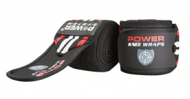 Power System Bandáže na kolena KNEE WRAPS - modrá