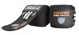 Power System Bandáže na kolena KNEE WRAPS - modrá