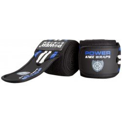 Power System Bandáže na kolena KNEE WRAPS - modrá