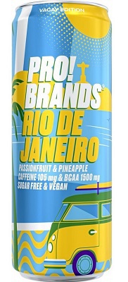 FCB AminoPRO (ProBrands BCAA Drink) 330 ml - Ice Tea Peach