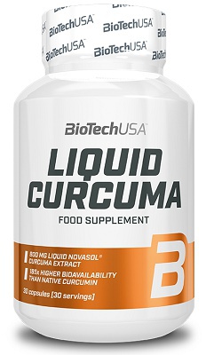 BiotechUSA Liquid Curcuma 30 kapsúl PREŠLA DMT 25.5.2024