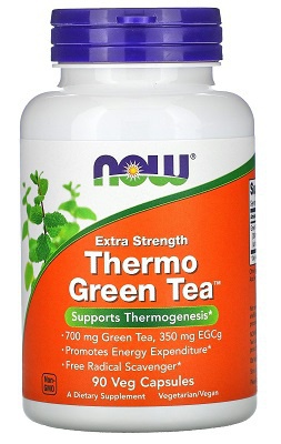 Now Foods Thermo Green Tea extra silný 90 kapsúl PREŠLA DMT