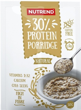 Nutrend Protein Porridge 5 x 50g - bez príchuti