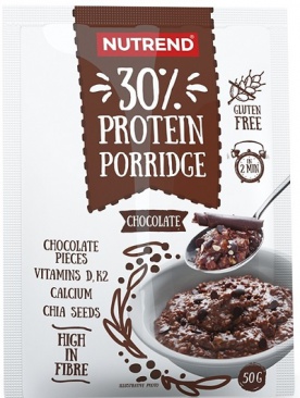 Nutrend Protein Porridge 5 x 50g - malina