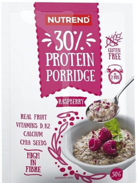 Nutrend Protein Porridge 5 x 50g - malina
