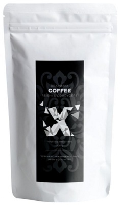Brainmax Coffee BIO káva s medicínskymi hubami - Reishi & Cordyceps 200 g