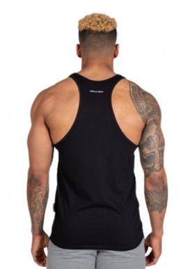 Gorilla Wear Pánske tielko Carter Strech Tank Top Black - 3XL