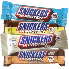Snickers Hiprotein bar 55 g - Peanut Brownie
