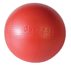 Gymnic Overball SoftGym 23 cm modrý