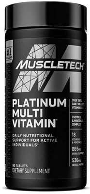 MuscleTech Platinum Multivitamin 90 tabliet