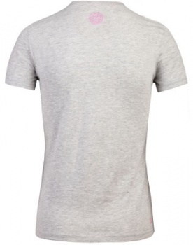 BIDI BADU Dámske tričko Lamia Basic Logo Tee Grey