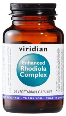 Viridian Enhanced Rhodiola Complex (Komplex Rozchodnica ružové s adaptogény)