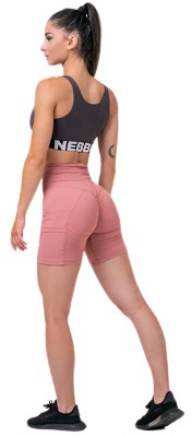 Nebbia Smart Zip športová podprsenka 578 marron - L