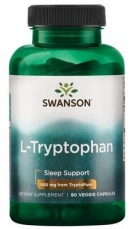 Swanson L-Tryptophan 500 mg 60 kapsúl