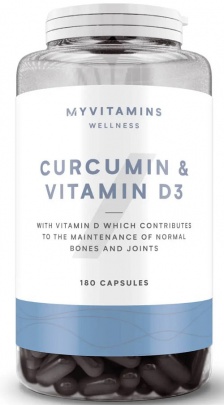 Myprotein Curcumin (Kurkumin) & vitamin D3 60 kapsúl