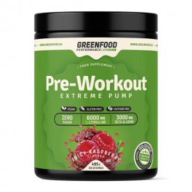GreenFood Performance Pre-Workout 495 g - melón