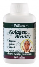 MedPharma Kolagén Beauty Biotín, Selén, Zinok 107 tabliet
