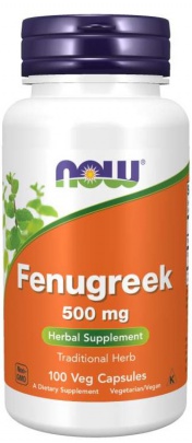 Now Foods Fenugreek, Senovka grécka 500 mg