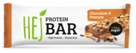 HEJ Protein Bar 60 g - Chocolate & Peanuts