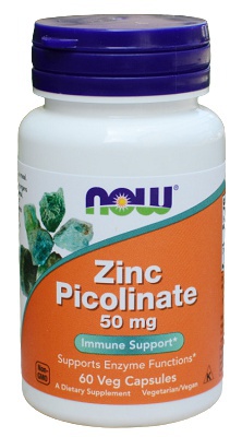 Now Foods Zinc Picolinate 50 mg 120 kapsúl