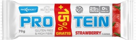 MaxSport Protein Bar 60g + 15% GRATIS - jahoda