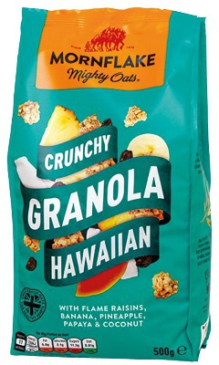 Mornflake Crunchy Granola 500 g Havajské ovocie
