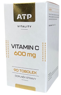 ATP Nutrition Vitality Vitamin C 600 mg 90 kapsúl VÝPREDAJ 20.9.2023