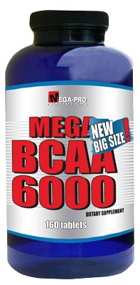 Mega Pro Mega BCAA 6000 160 tabliet