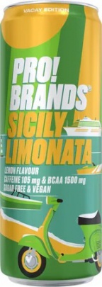 FCB AminoPRO (ProBrands BCAA Drink) 330 ml - Ice Tea Peach