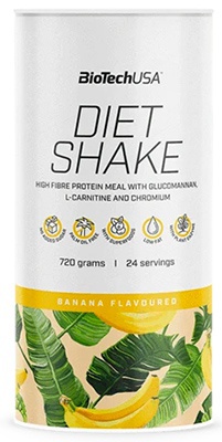 BioTechUSA Diet Shake 720 g - banán