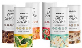 BioTechUSA Diet Shake 720 g - banán