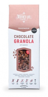 Hester's life Granola Extra 320 g - Čokoládová