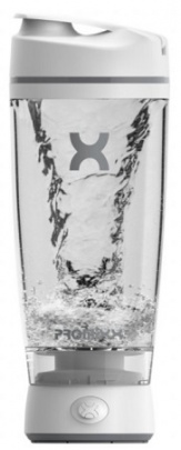 PROMiXX Original Elektrický šejkr na baterky 600 ml - biela