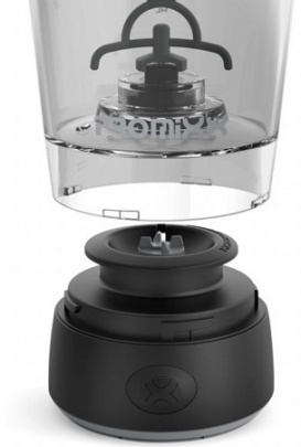 PROMiXX Original Elektrický šejkr na baterky 600 ml - biela