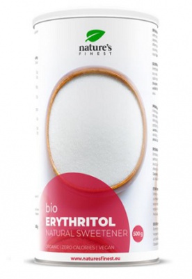 Nature's Finest Erythritol Bio 500 g PREŠLA DMT 26.1.2025