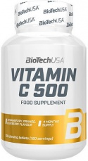 BioTechUSA Vitamin C 500 120 tabliet