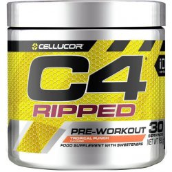 Cellucor C4 RIPPED Pre-Workout 189 g tropický punč