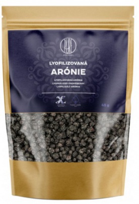 BrainMax Pure Lyofilizované ovocie 45 g - maliny
