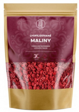 BrainMax Pure Lyofilizované ovocie 45 g - maliny