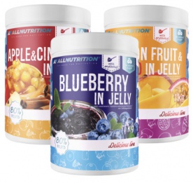 AllNutrition Frulove In Jelly 1000 g - lesné ovocie PREŠLA DMT 12.2023